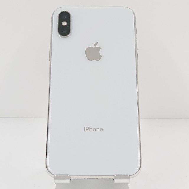 iPhoneX 64GB ドコモ シルバー 送料無料 本体 c19155 - メルカリ