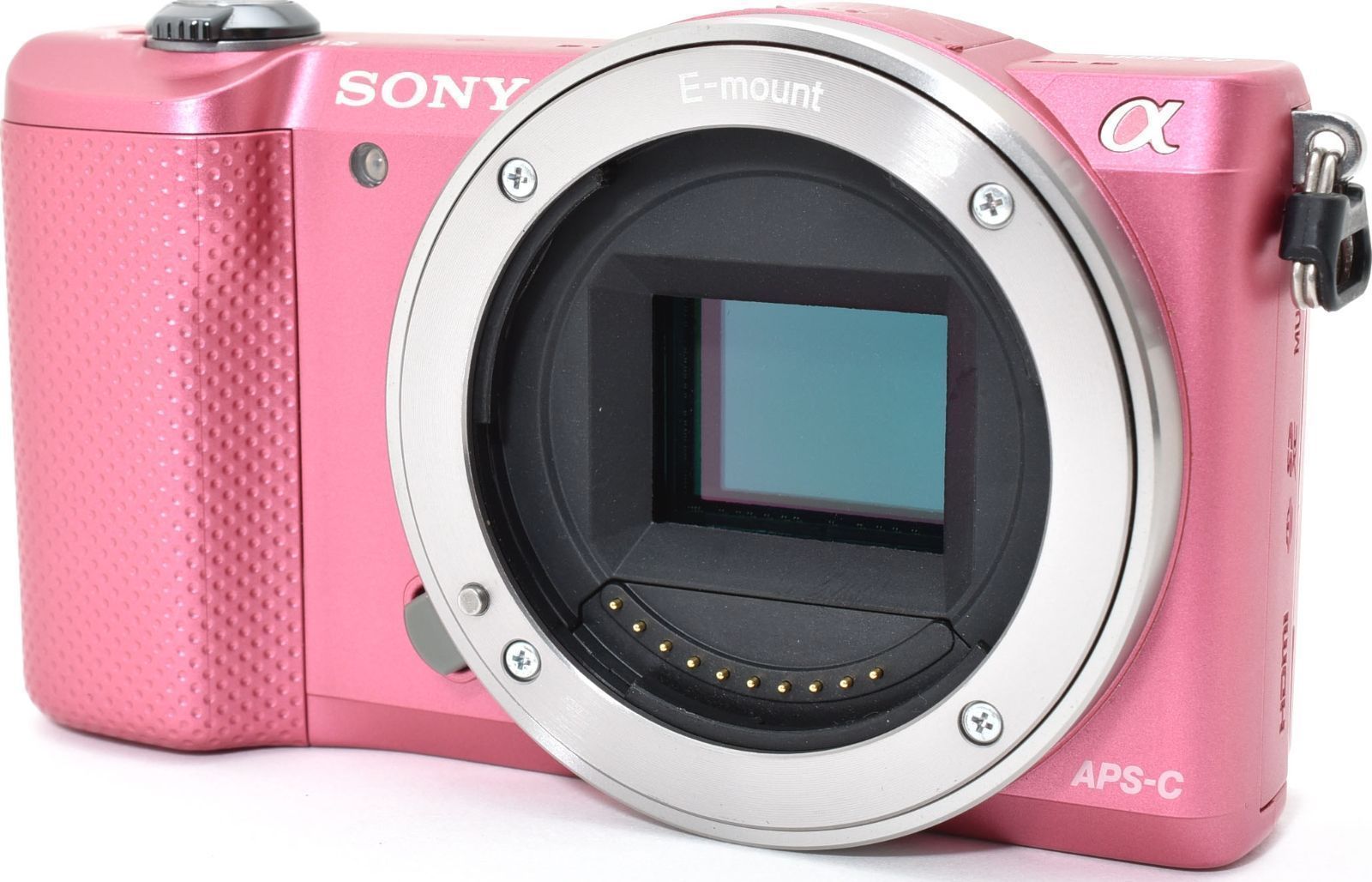 L11[7133]14 ソニー SONY α5000 ボディ ILCE-5000 ピンク 【ショット数