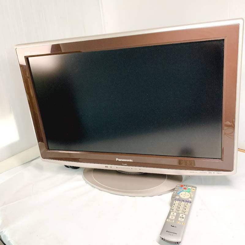 液晶テレビ　No.1463　パナソニック　2009年製　26V　TH-L26X1-K　【リサイクルショップどりーむ荒田店】 パナソニック VIERA TH-L26X1-K ［26V型 ディープブラック］ 液晶