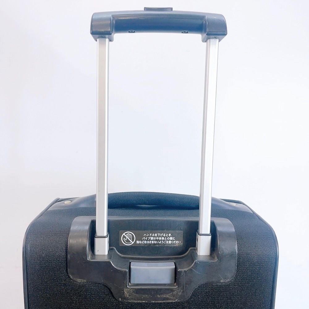 美品:ACE プロテカ ソフトキャリーケース ソリエ2 機内持込可 4輪 21L H-1175 ACE プロテカ ソリエ2 ソフトキャリーケース ネイビー 中古 美