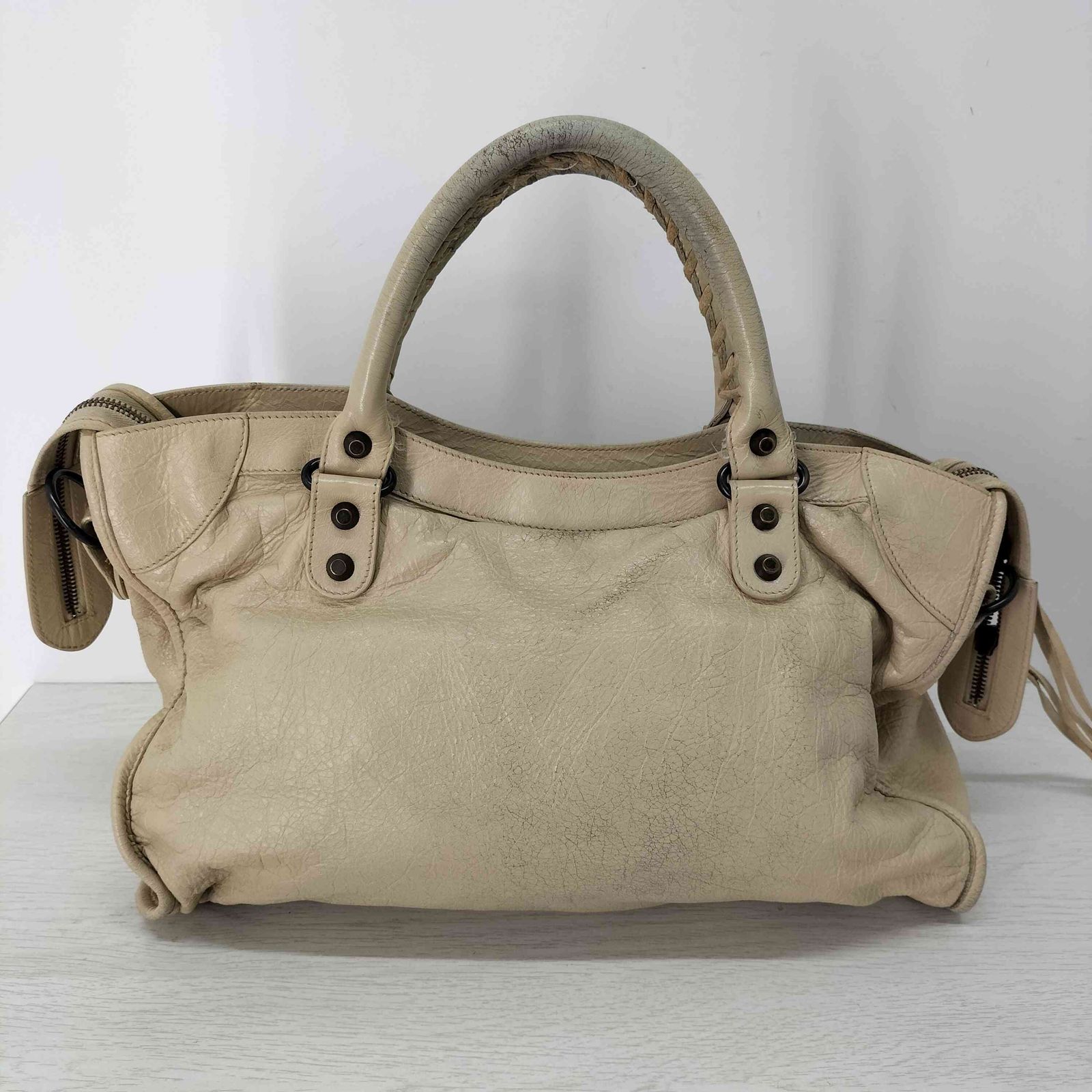 バレンシアガ BALENCIAGA THE CITY ザシティ レザートートバッグ 