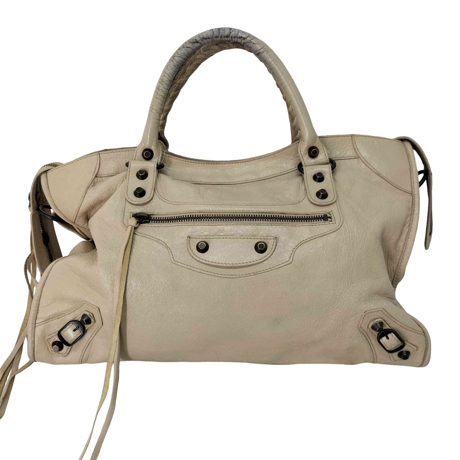 バレンシアガ BALENCIAGA THE CITY ザシティ レザートートバッグ 
