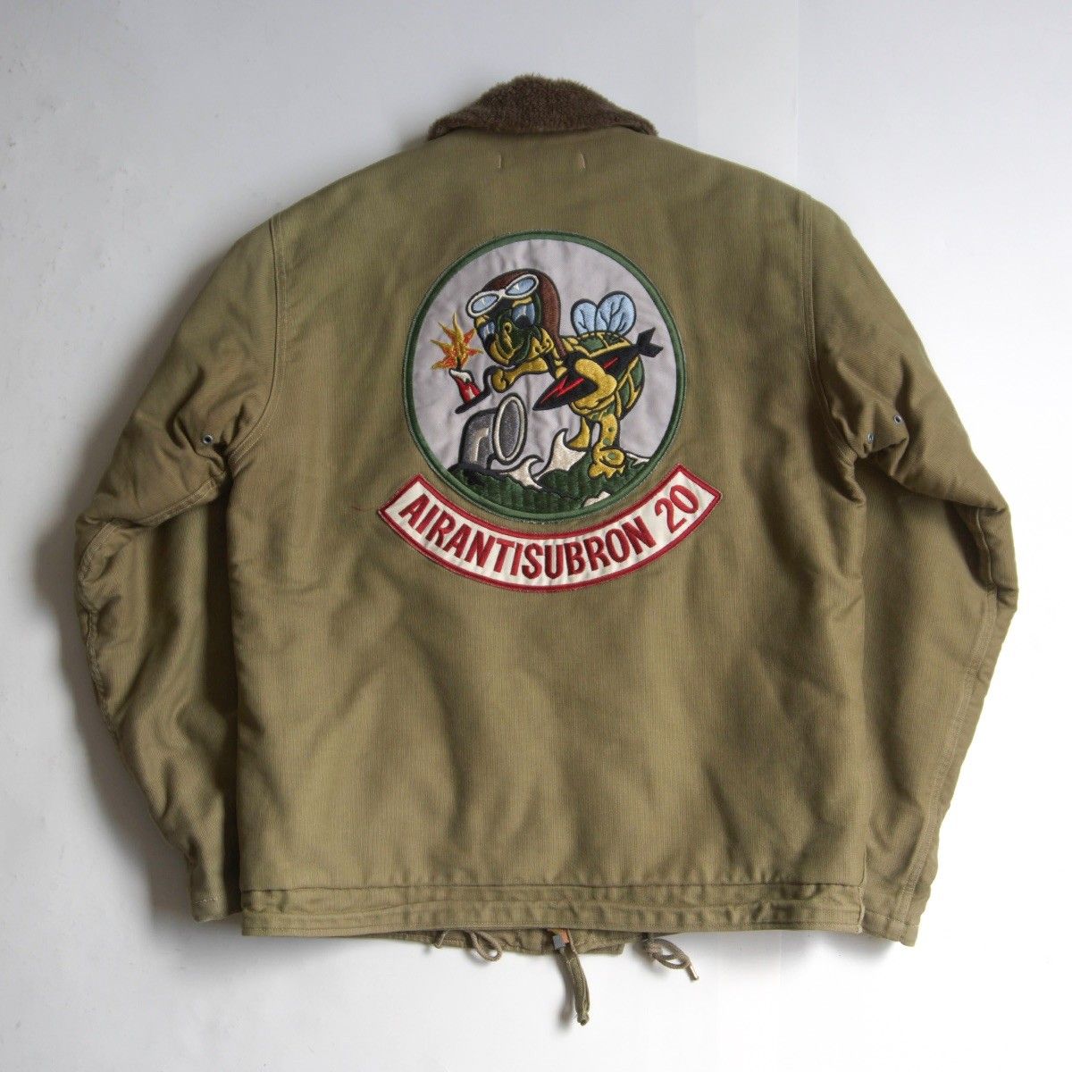 【M品番】BUZZ RICKSON’S【N-1 デッキジャケット ワッペンカスタム】M バズリクソンズ 東洋エンタープライズ s2604123 M品番】BUZZ RICKSON'S【N-1 デッキジャケット ワッペンカスタム】M