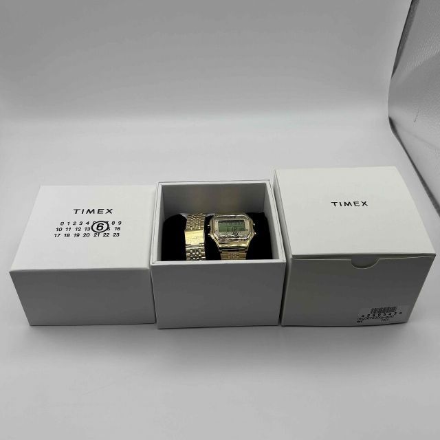 MM6 MAISON MARGIELA 2025 x TIMEX T80 GIFT SET GOLD エムエム6メゾン