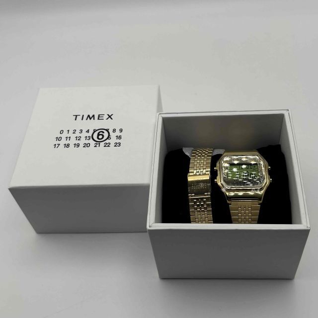 時計 TIMEX MM6 Maison Margiela T80 Gift Set MM6 MAISON MARGIELA 2025 x TIMEX T80 GIFT SET GOLD エムエム6メゾン
