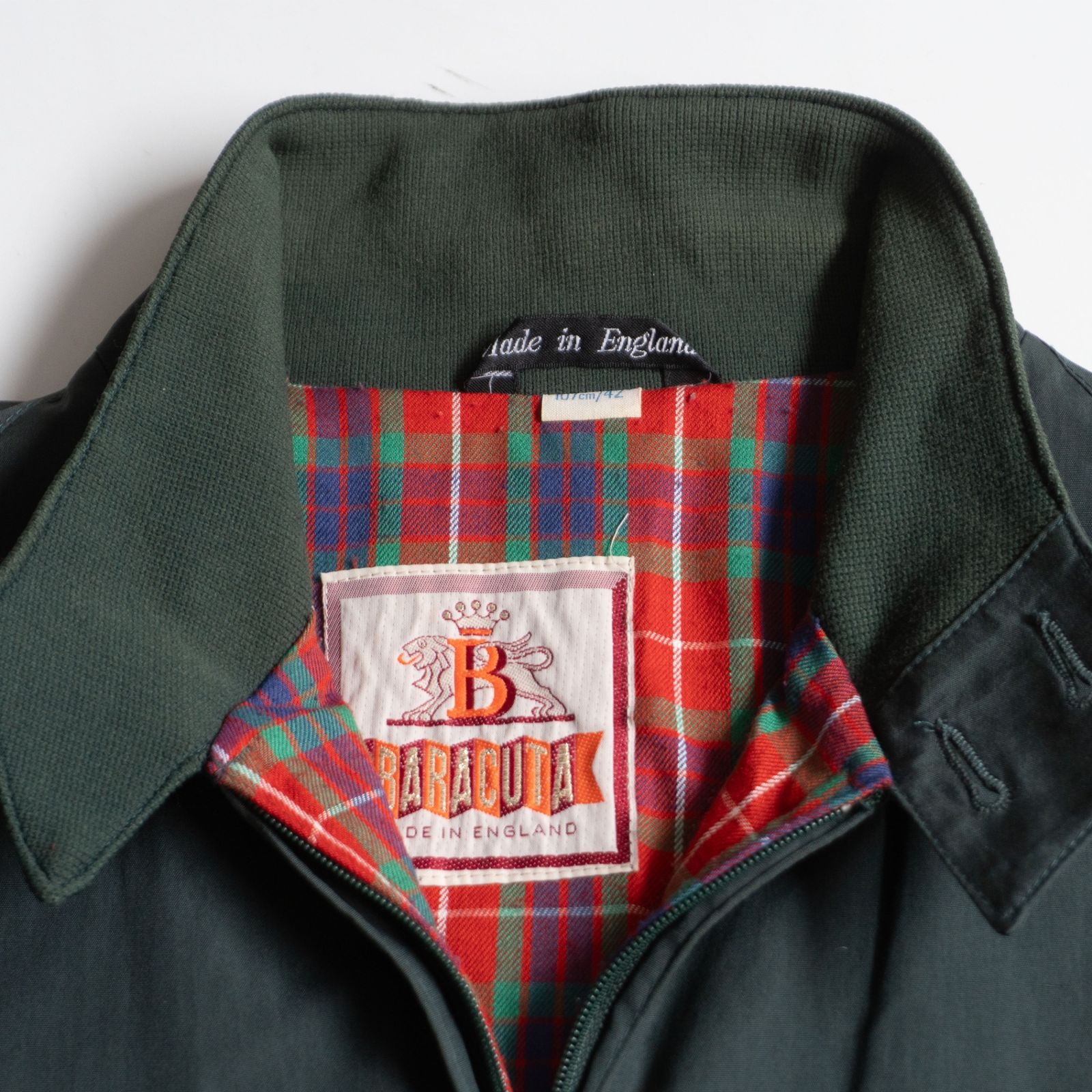ビッグサイズ42】 BARACUTA 【G9 スウィングトップ ハリントン