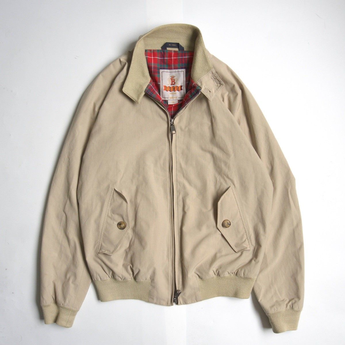 美品】 BARACUTA 【G9 スウィングトップ ハリントンジャケット】 38