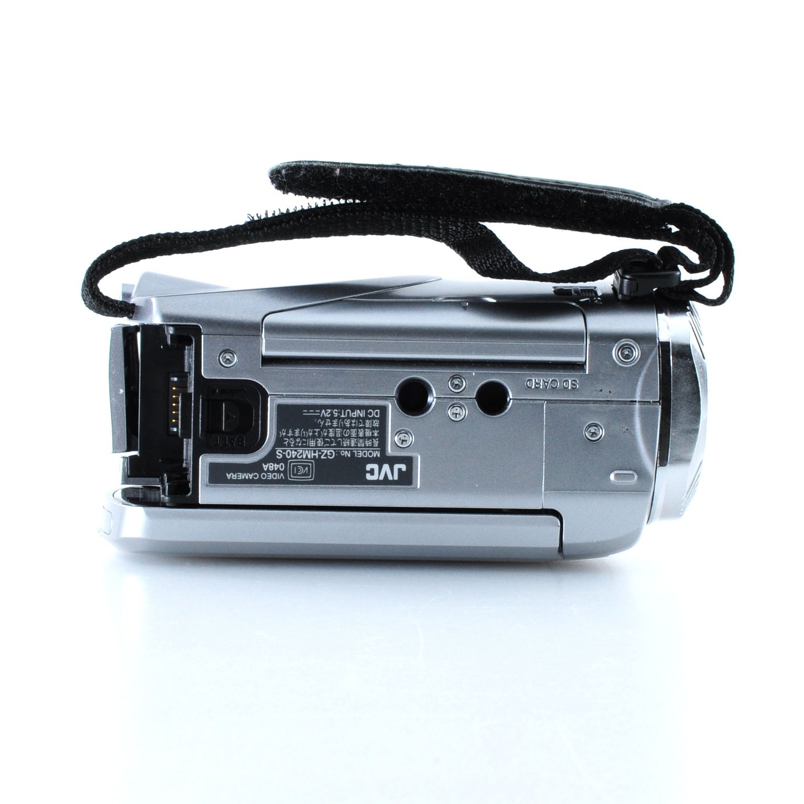 JVC Everio フルHD ビデオカメラ（追加バッテリー付き） ビクター】JVC Everio GZ-HM240-S + バッテリー ビデオカメラ #S914