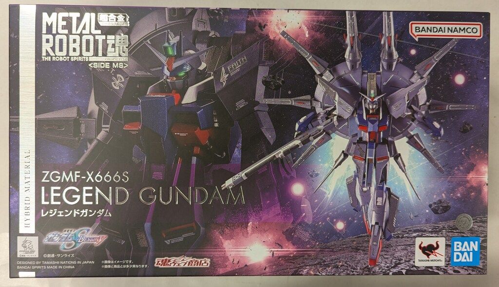 BANDAI SPIRITS METAL ROBOT魂 <SIDE MS> レジェンドガンダム - メルカリ
