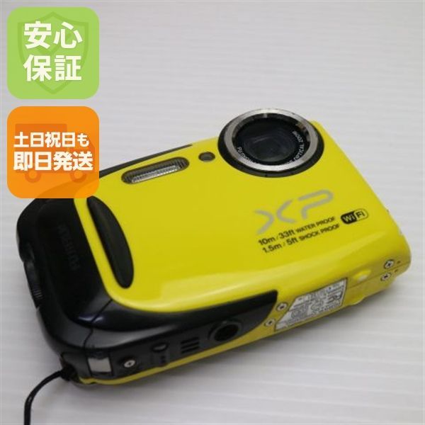 美品 FinePix XP70 イエロー 即日発送 デジカメ FUJIFILM 本体 土日祝