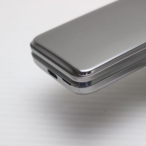 ☆ SoftBank DIGNOケータイ A202KC シルバー 中古 DIGNO ケータイ4 A202KC SoftBank版SIMフリー 本体 Aランク 携帯