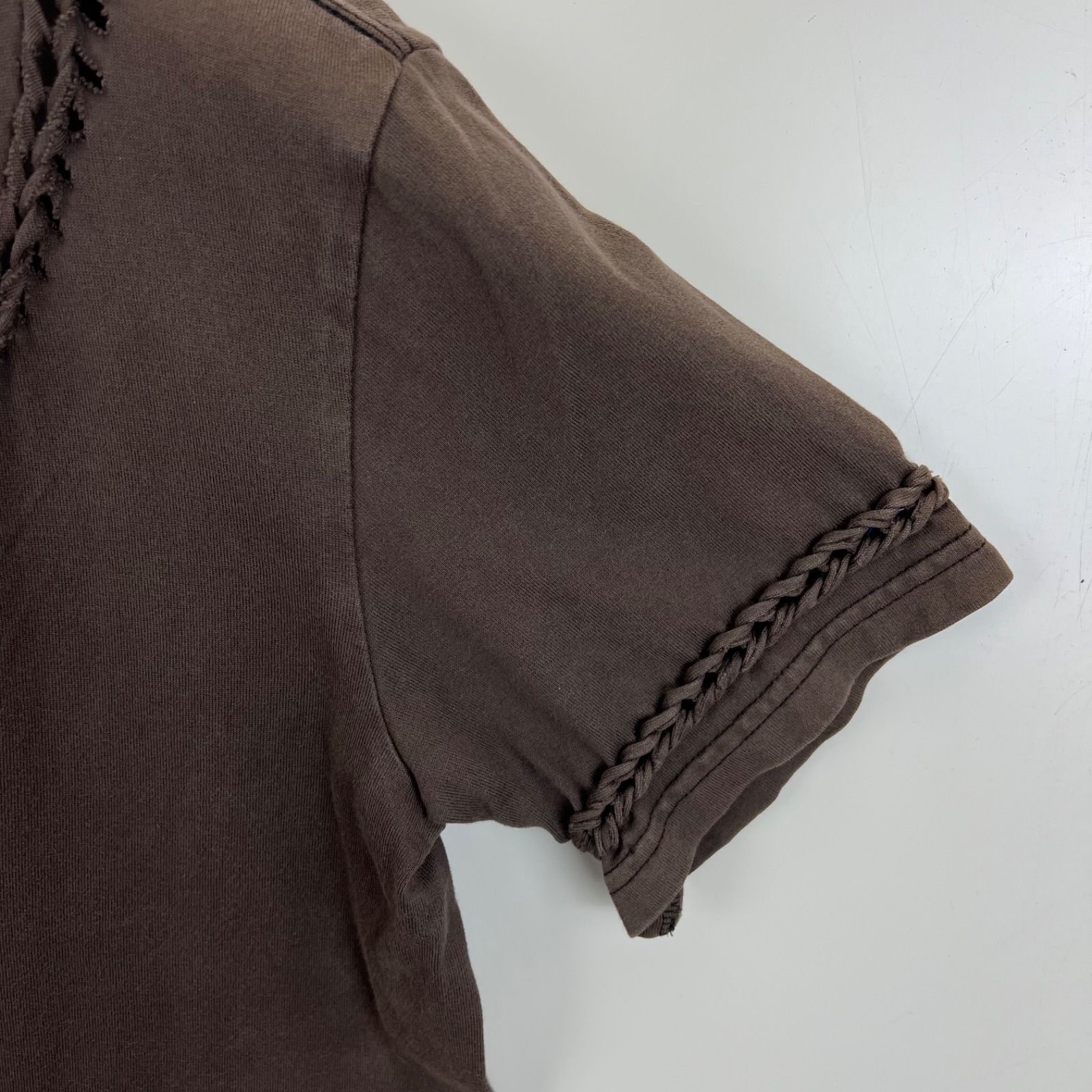 NUMBER (N)INE y2k archive braid Tee 2 M ナンバーナイン 編み込み T 