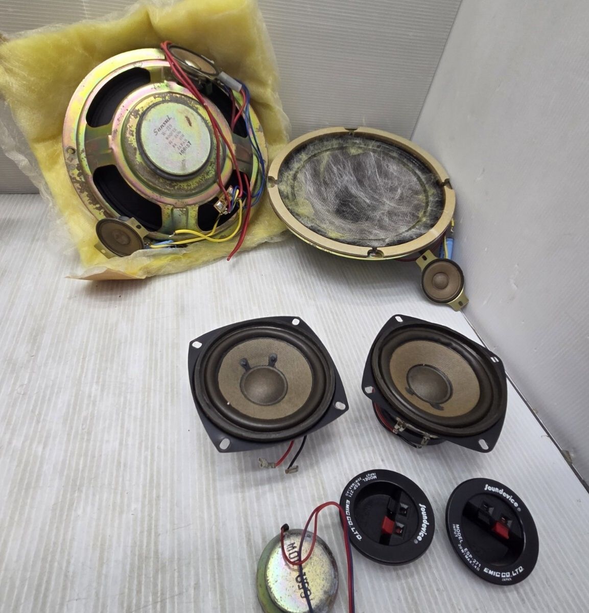 S03759 Sansui サンスイ スピーカー ESP-271 W-219T-167 ユニット