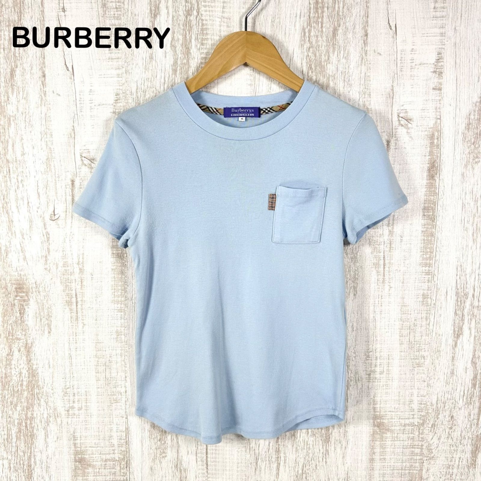 BURBERRY BLUE LABEL バーバリーブルーレーベル ワンポイントノバ