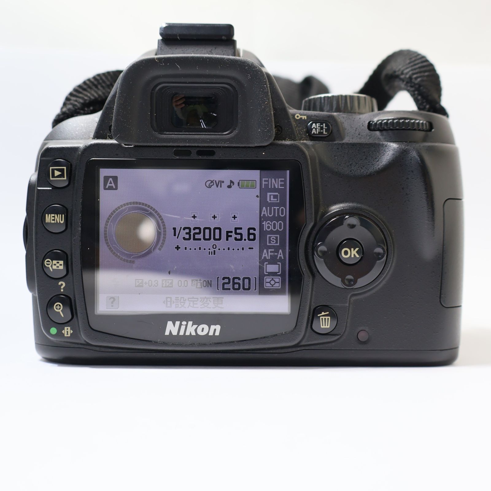 Nikon D60 NIKKOR DX 18-55mm 簡易動作確認済み 充電器付属 デジタル