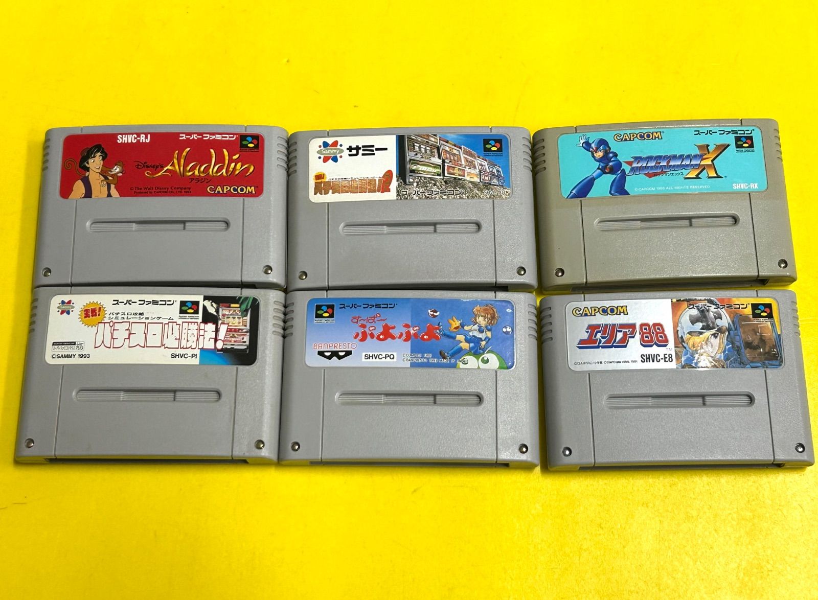 纒め売り・動作未確認】スーパーファミコンソフト 6タイトル - メルカリ