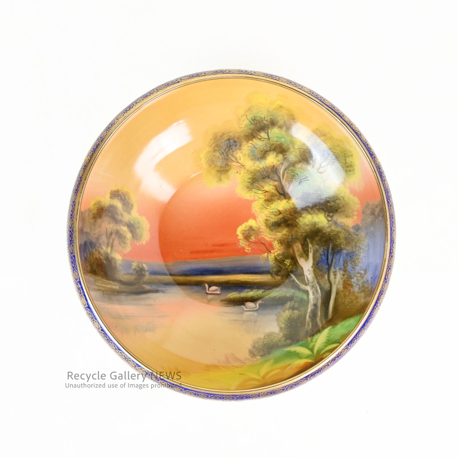 ○ Old Noritake オールドノリタケ 1920年代 ボウル ハンドペイント