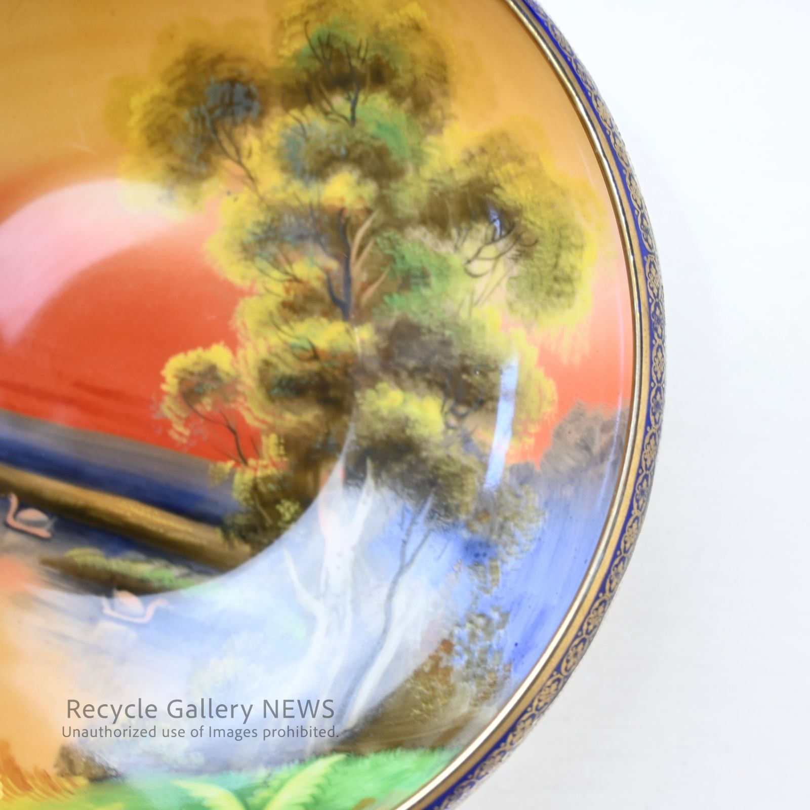 ○ Old Noritake オールドノリタケ 1920年代 ボウル ハンドペイント