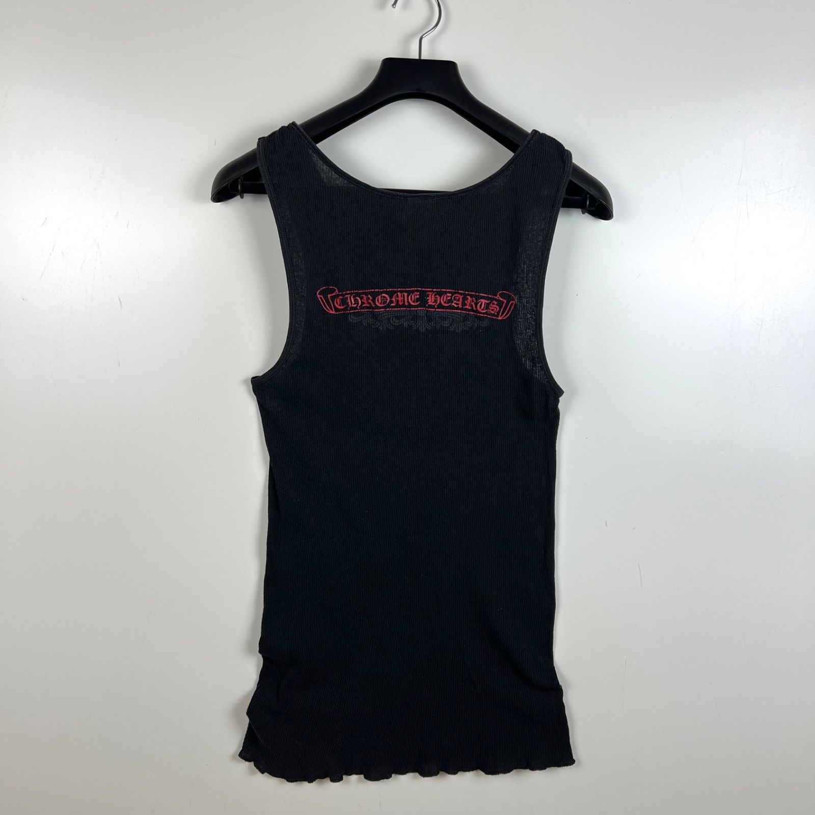 CHROME HEARTS USA cotton arch logo tanktop L クロムハーツ アメリカ