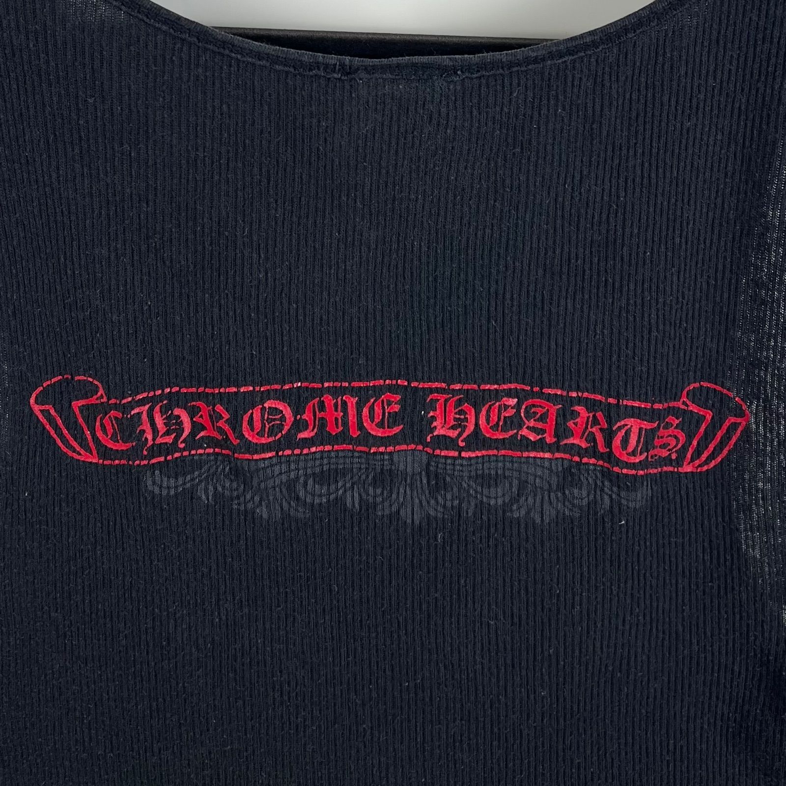 CHROME HEARTS USA cotton arch logo tanktop L クロムハーツ アメリカ