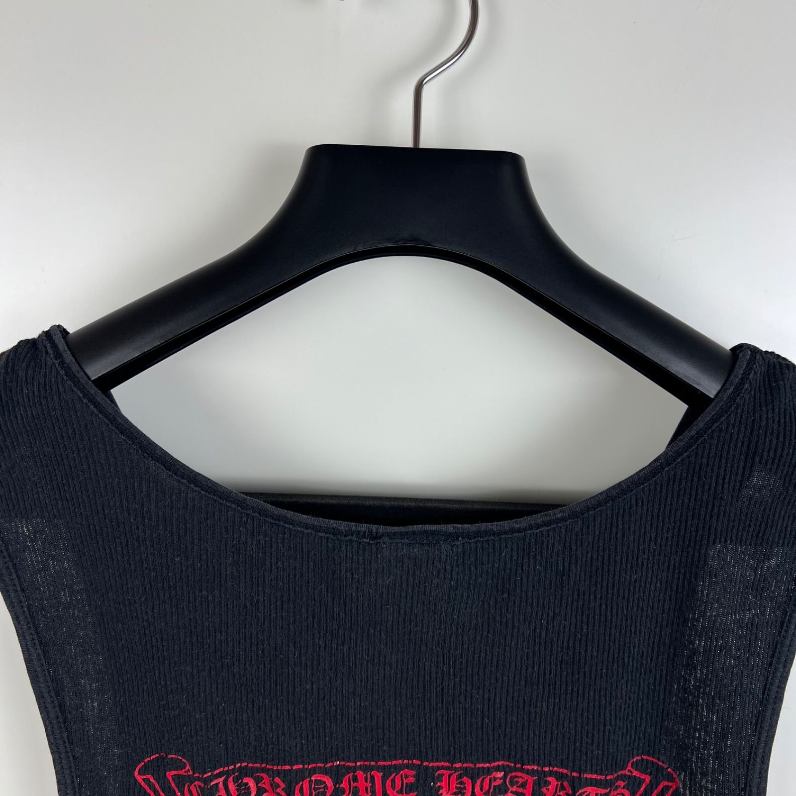 CHROME HEARTS USA cotton arch logo tanktop L クロムハーツ アメリカ 