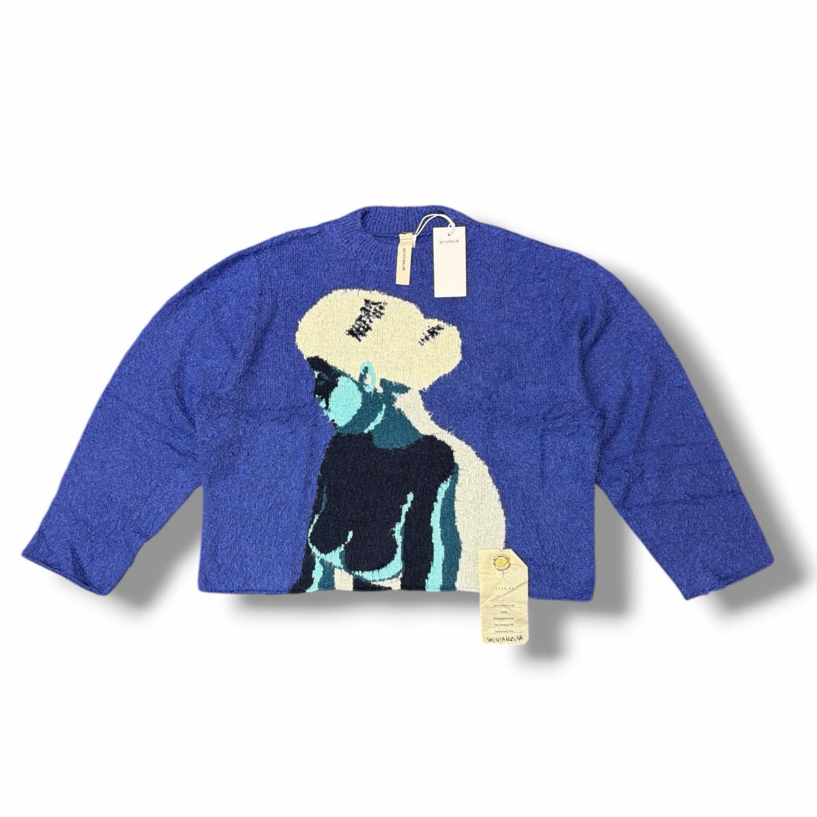 参考上代69300円 未使用 SHINYAKOZUKA  25SS HAMMERSHOI PIC.0 ハンマースホイニット セーター シンヤコヅカ 2501SK121 ブラック S （12333M） 参考上代69300円 未使用 SHINYAKOZUKA 25SS HAMMERSHOI PIC.0 ハンマー