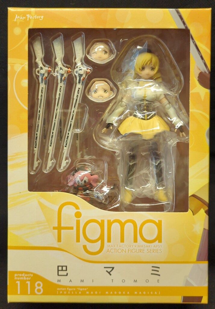 【美品・正規品・匿名配送】巴マミ 魔法少女まどか☆マギカ figma 118 レビュー】 マックスファクトリー figma 118 巴マミ [魔法少女まどか