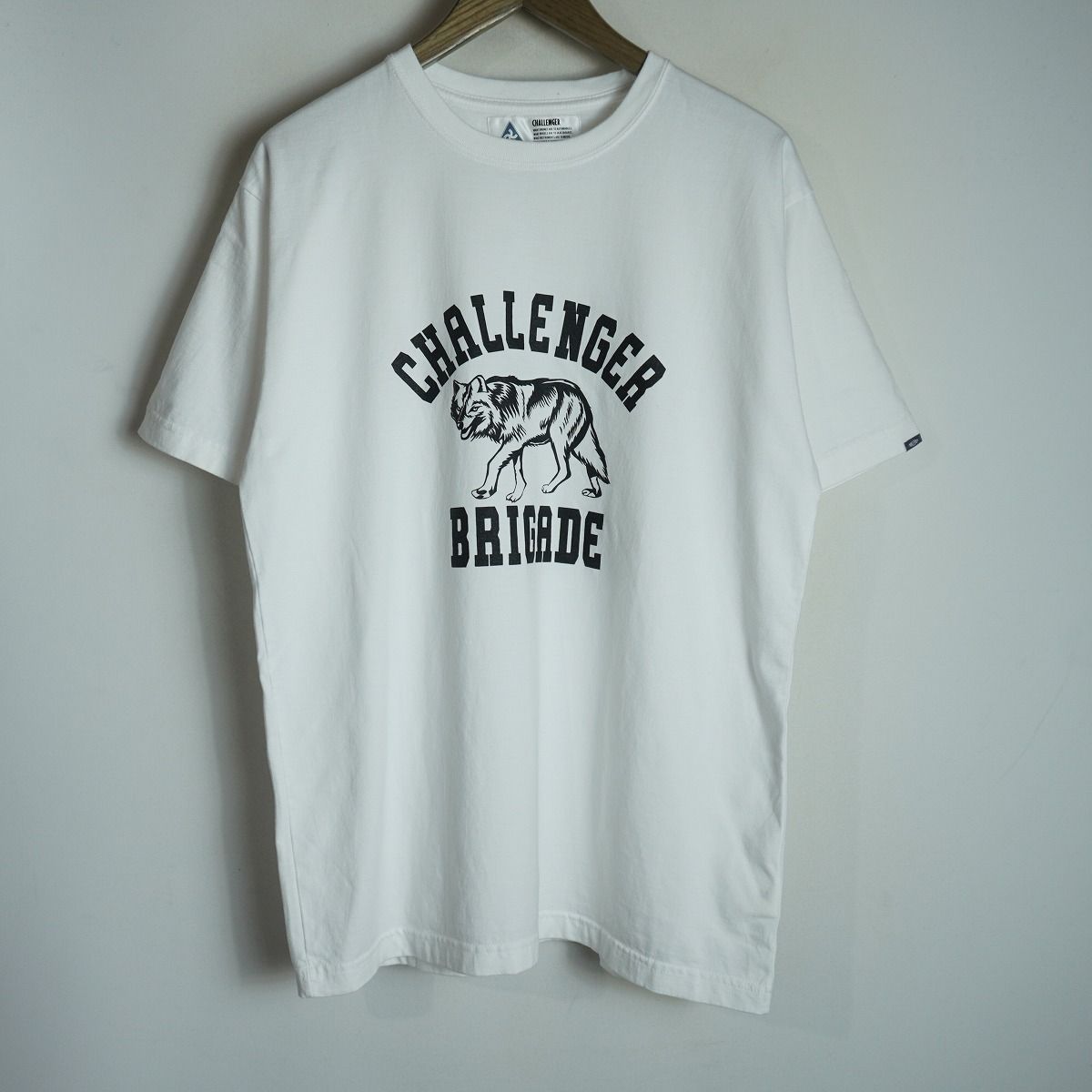 新品 24AW CHALLENGER チャレンジャー WOLF COLLEGE TEE グラフィック 