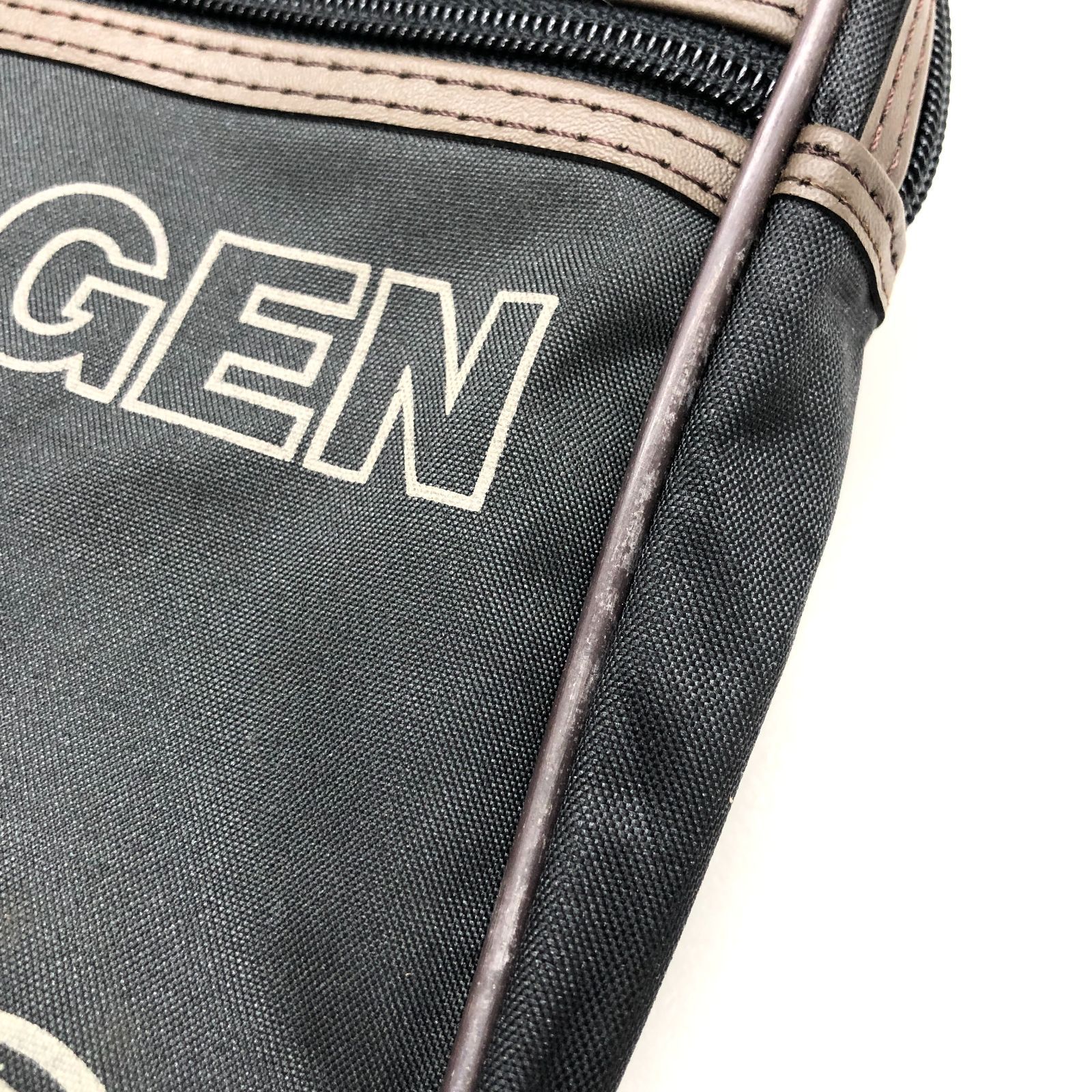 Volkswagen ボストンバッグ ポーチ付き ロゴ ブラック 黒