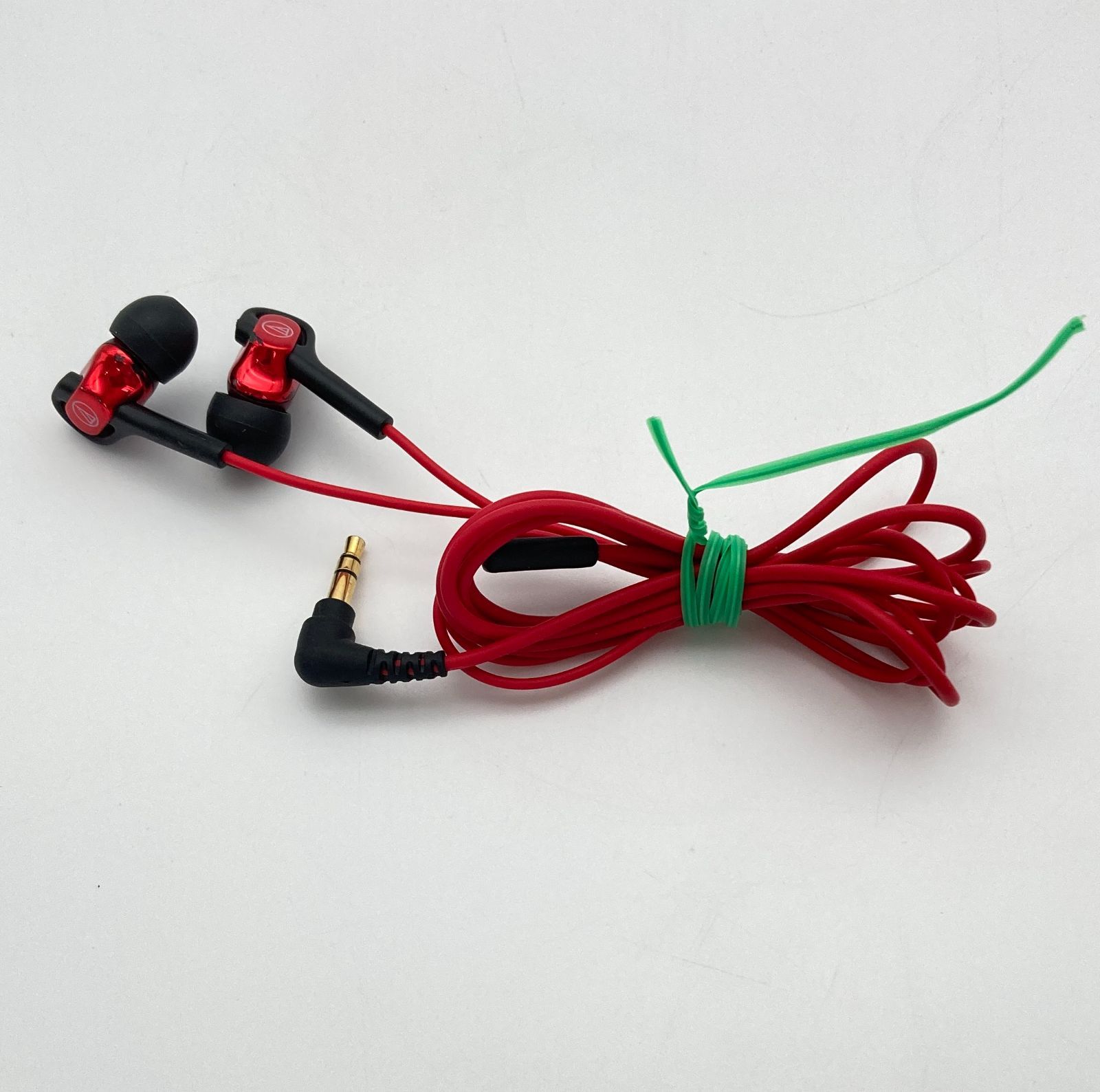 audio−technica オーディオテクニカ 有線イヤホン CKB50 レッド 管理