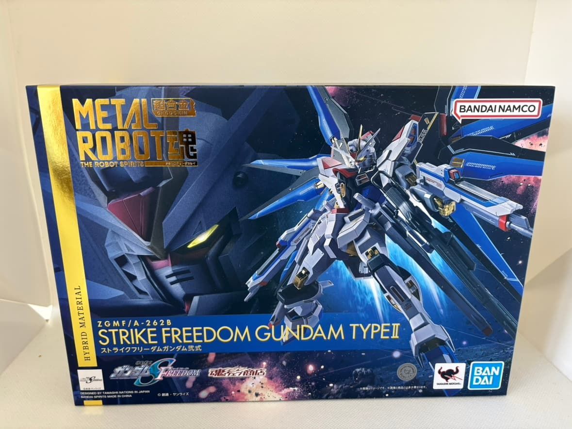 未開封品】L ROBOT魂 ストライクフリーダムガンダム フィギュア 新品未