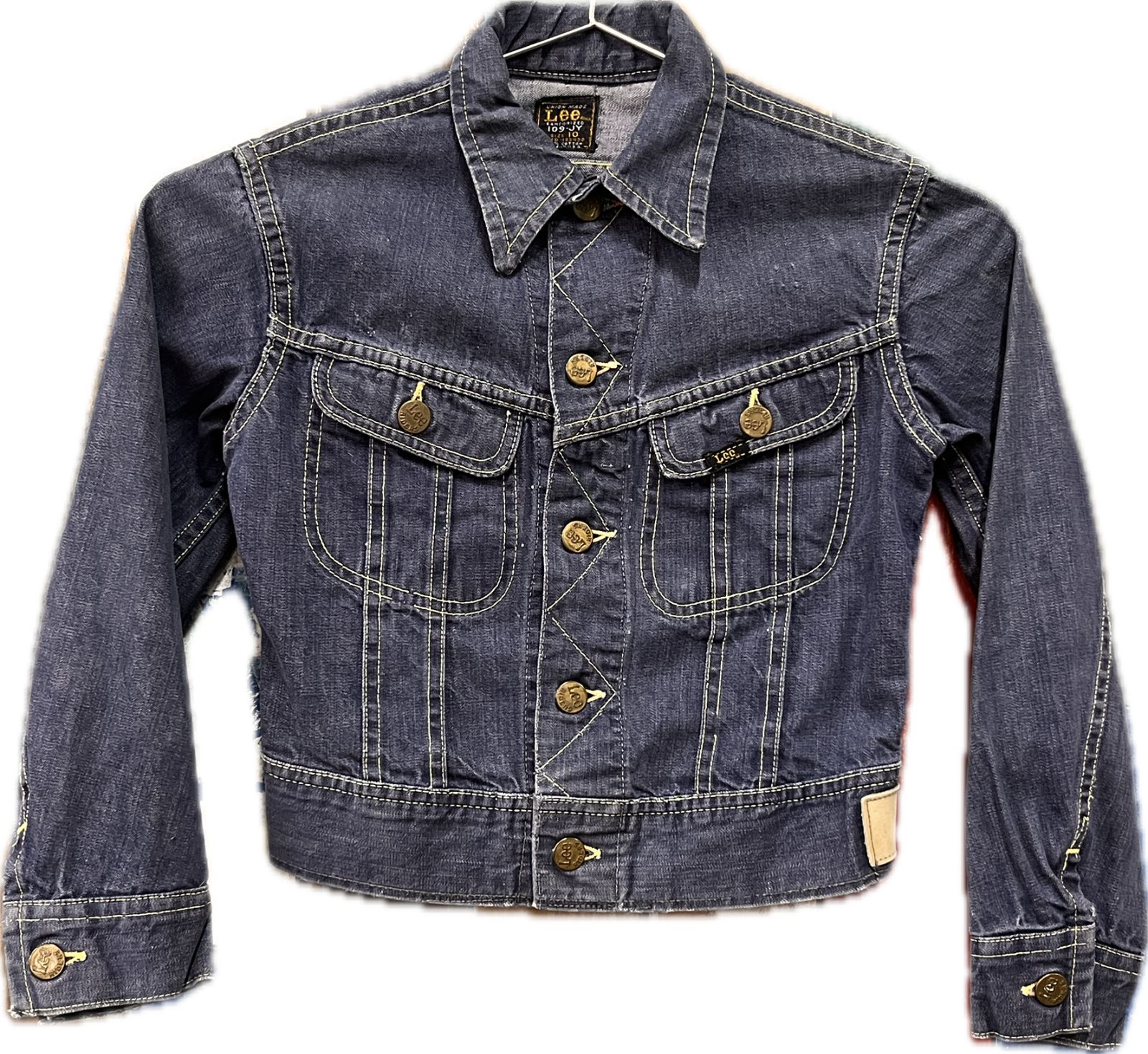 1960s-Early 1970s Lee 109-JY Denim Jacket