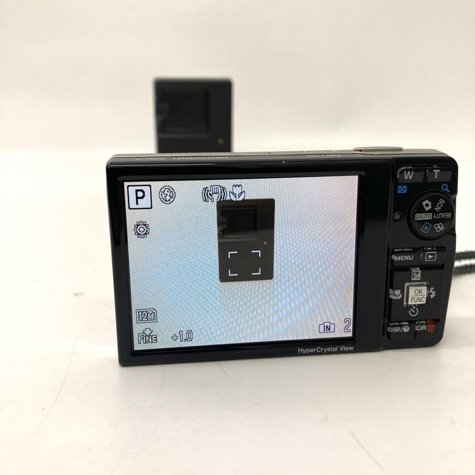 OLYMPUS】オリンパス ミュー μ-7000 シルバーカラーデジタルカメラ