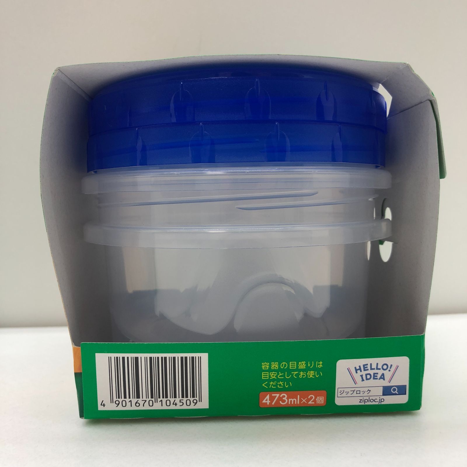 新品】AsahiKasei ジップロック スクリューロック 食品保存容器 473ml