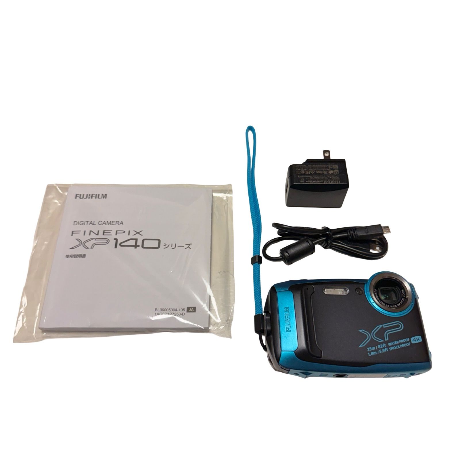FUJIFILM 富士フイルム FinePix XP140 スカイブルー デジタルカメラ 