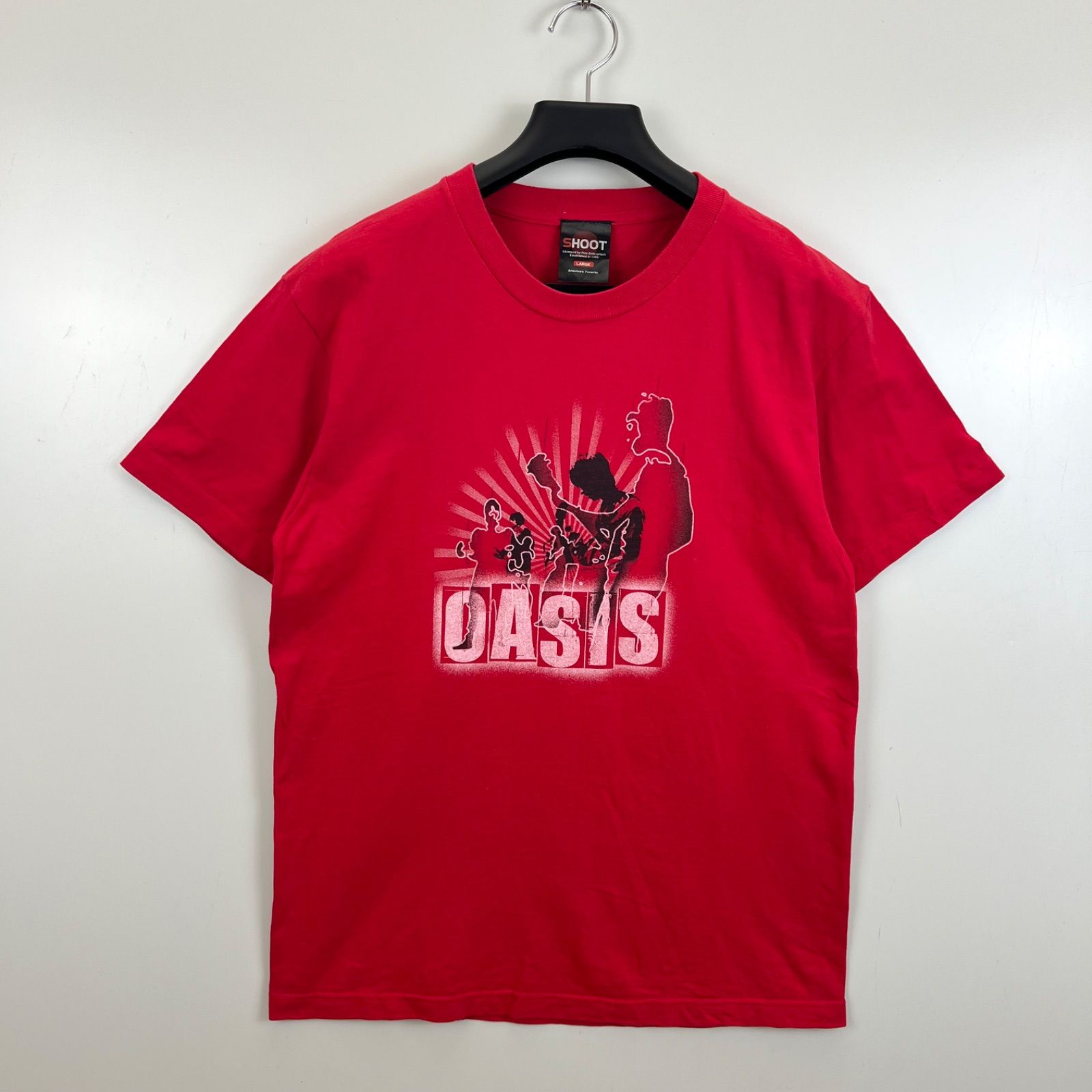 プチビンテージ？？OASIS★2005 JAPAN TOUR★Tシャツ★ SHOOT 00s vintage OASIS 2005 tour Tee L シュートボディ オアシス