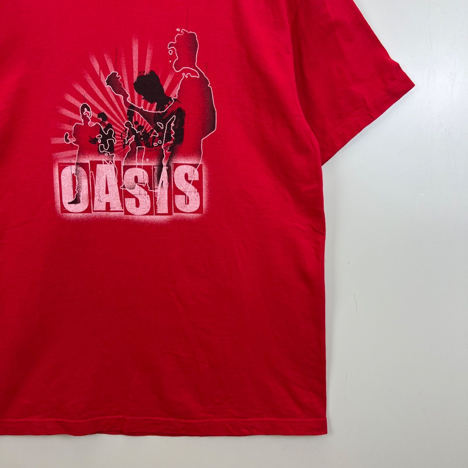 プチビンテージ？？OASIS★2005 JAPAN TOUR★Tシャツ★ SHOOT 00s vintage OASIS 2005 tour Tee L シュートボディ オアシス