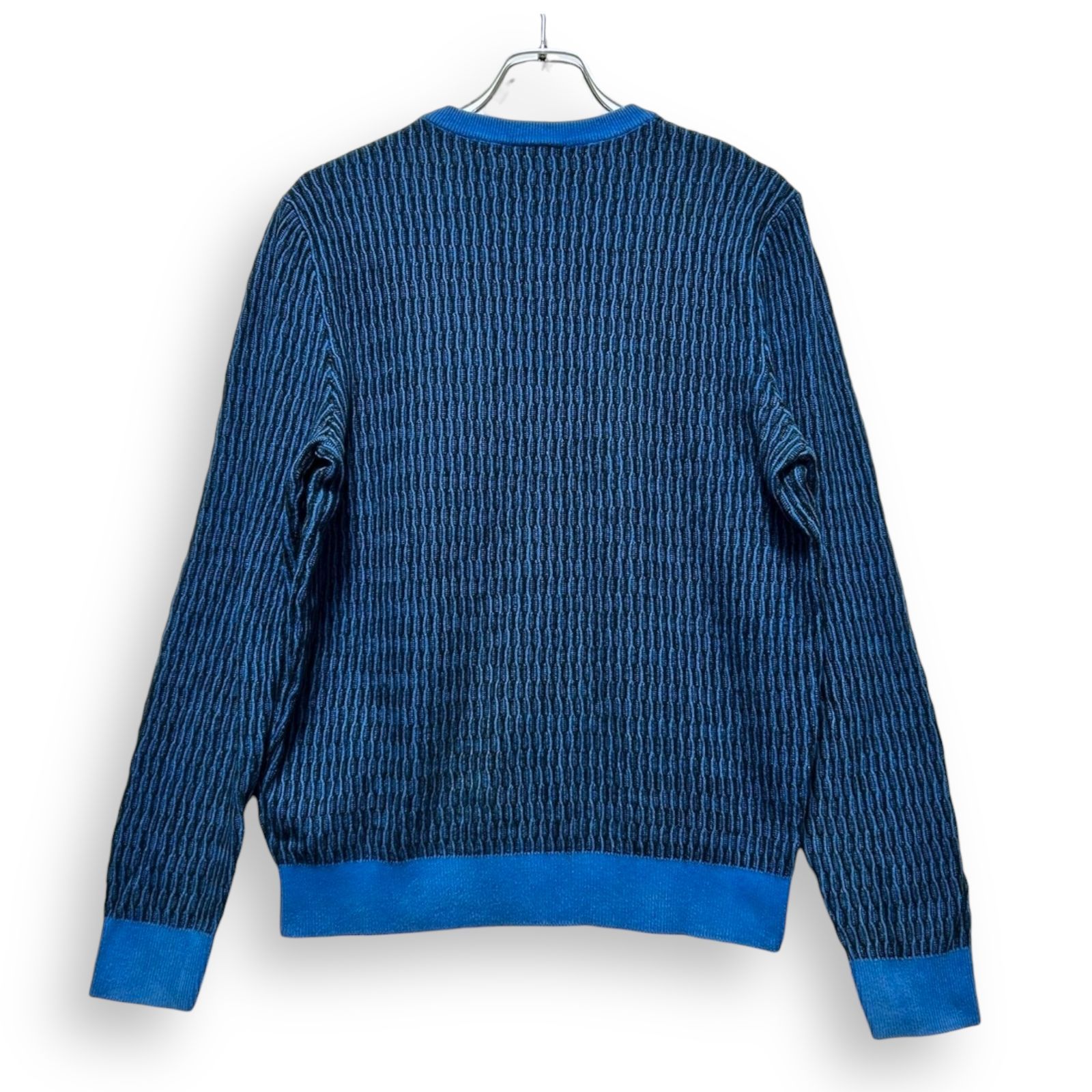 A2624/ LACOSTE L!VE ラコステ カシミア ブレンド テクスチャ ニット 