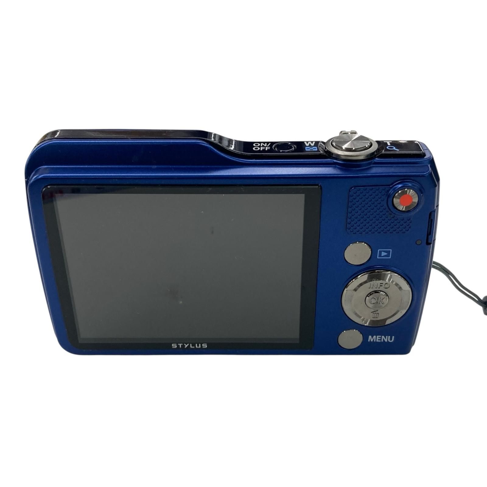 OLYMPUS STYLUS VG-190 コンデジ デジカメ オリンパス 青 186000 OLYMPUS オリンパス STYLUS VG-190 ブルー コンパクトデジタル