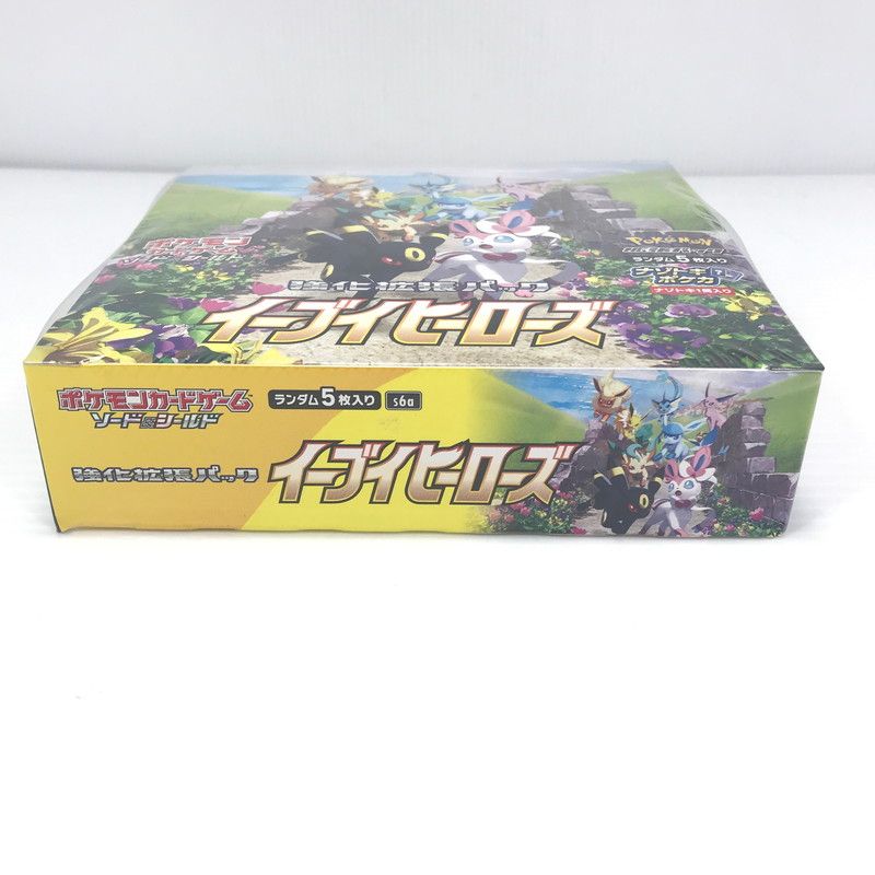 中古美品】 ポケモンカード イーブイ ヒーローズBOX ☆シュリンクに