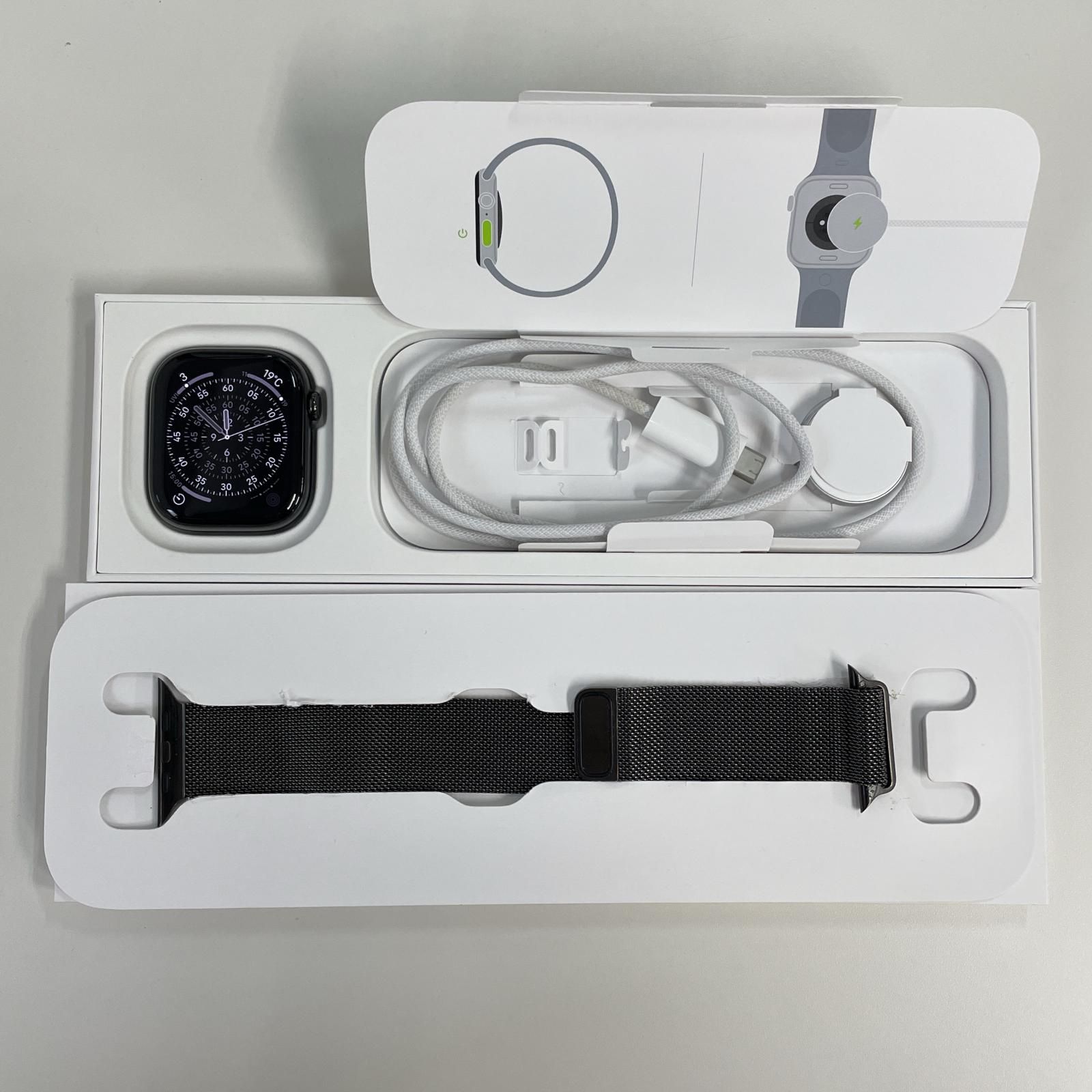 Apple Watch Series 10 46mm GPS+Cellular チタニウム - リユース