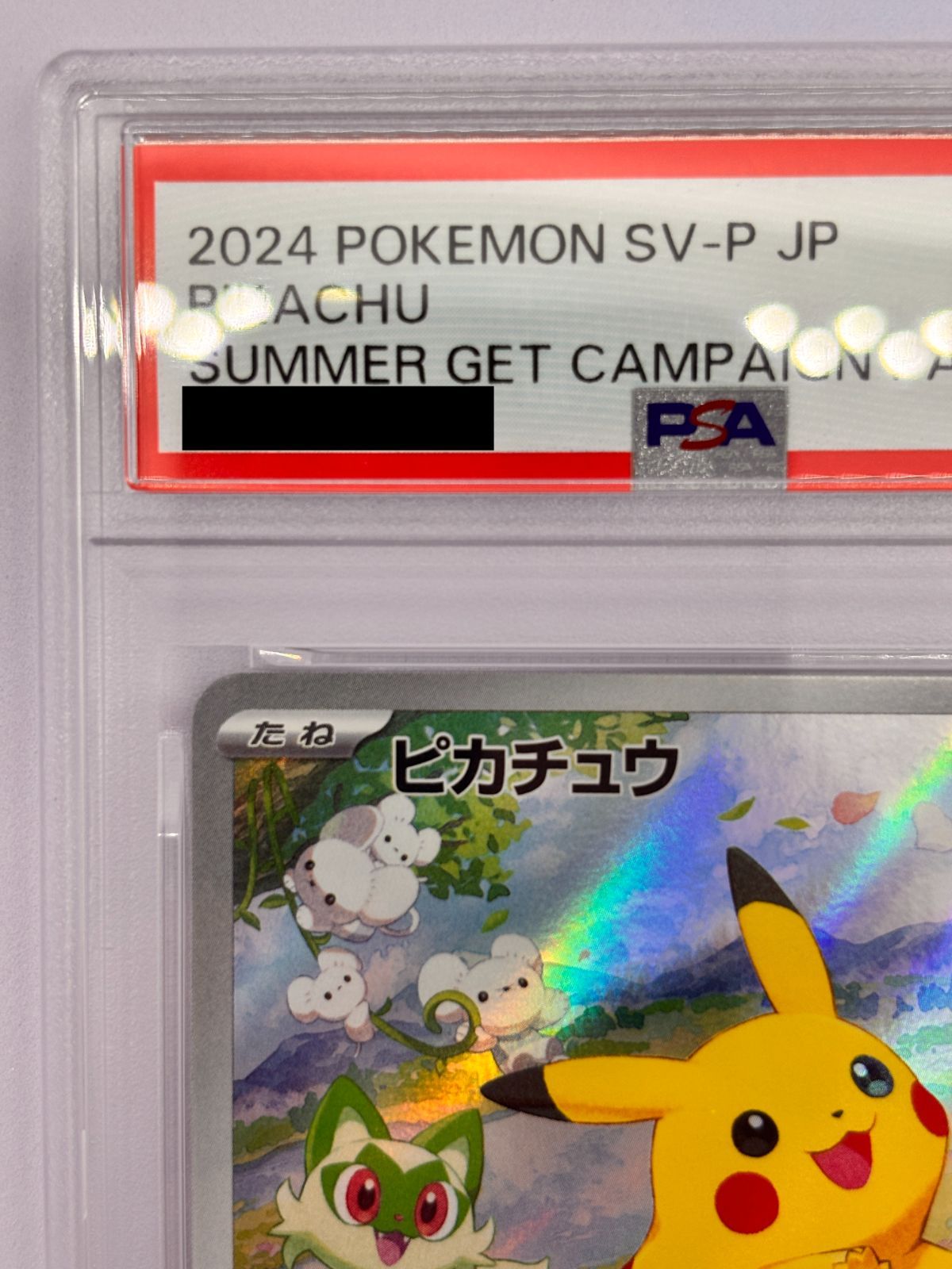 PSA10】ピカチュウ：ポケカの夏がキタ！プロモカードGetキャンペーン