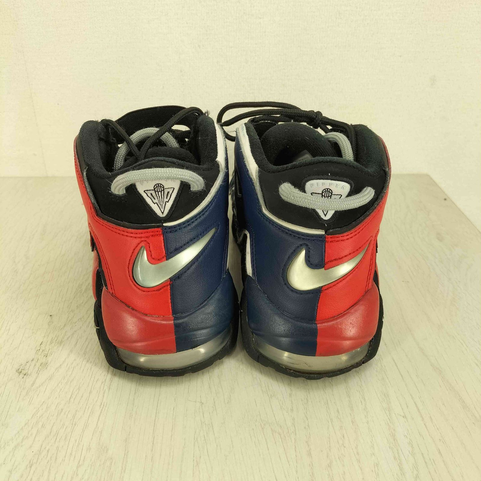 ナイキ NIKE Air More Uptempo 96 Black and University Red /エアモア 