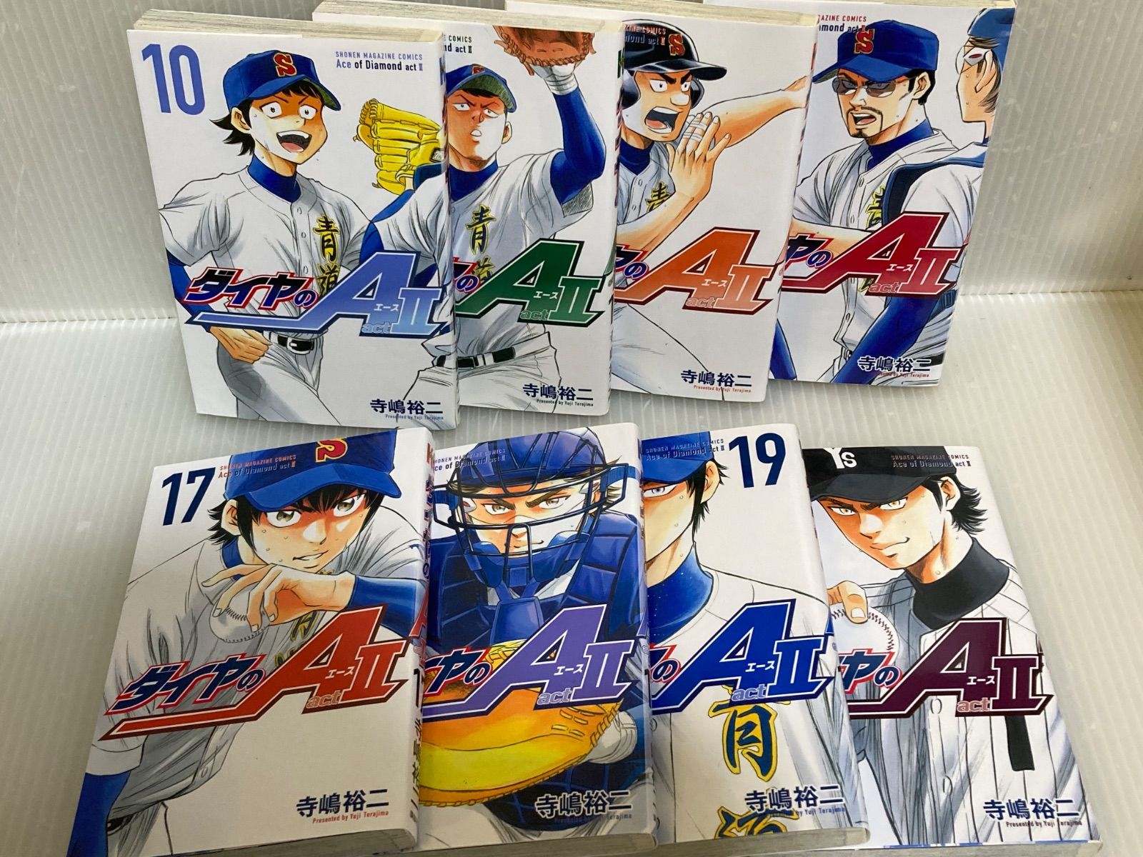 ダイヤのA 全47巻+act Ⅱ 1〜16巻 ダイヤのA 1-47巻 /裏表/act Ⅱ 17冊 おまとめ売り - メルカリ