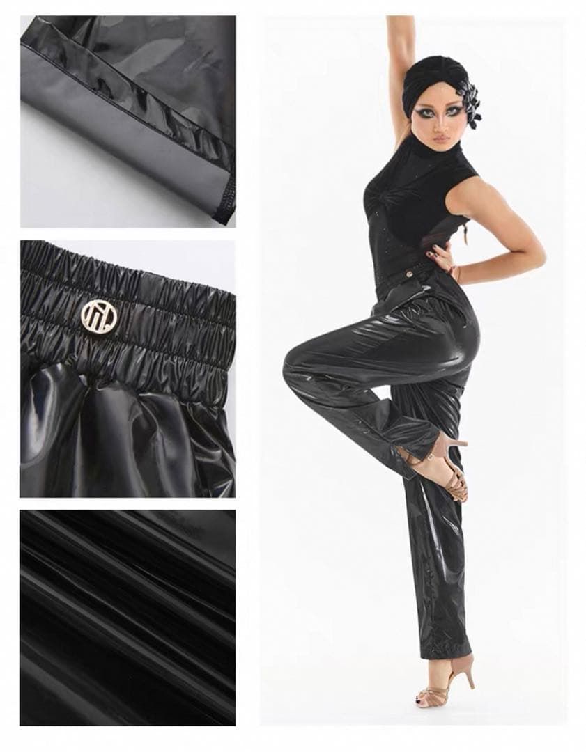 新品 社交ダンス 競技用、練習用、日常用 社交ダンス衣装　ダンスドレス　ダンスパンツ　レディースダンスウェア　バレエ