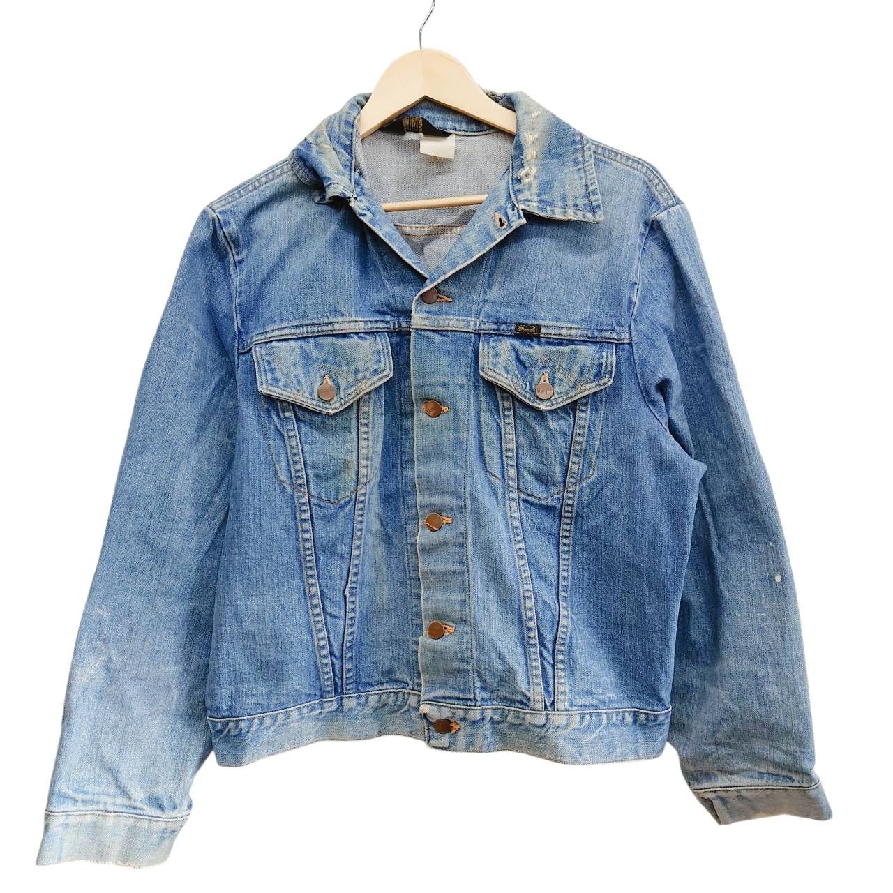 USA製 Wrangler ラングラー ヴィンテージ デニムジャケット Gジャン L 