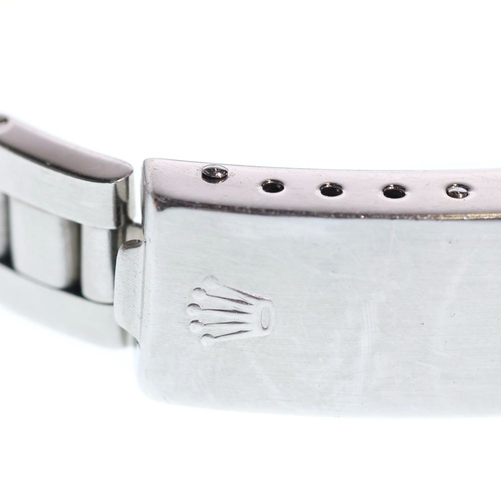 ROLEX ロレックス オイスターパーペチュアルデイト グレー文字盤 ステンレス 自動巻き SS/AT 6517 腕時計 レディース ROLEX - ROLEX ロレックス オイスターパーペチュアルデイト グレー文字