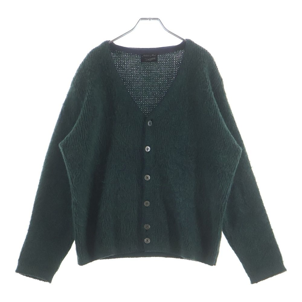 50s〜60s モヘアカーディガン グリーン メランジ 毛足長 VINTAGE (ヴィンテージ) 50-60S Caramy MOHAIR CARDIGAN モヘア