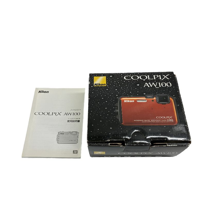 Nikon ニコン COOLPIX AW100 コンパクトデジタルカメラ コンデジ 中古
