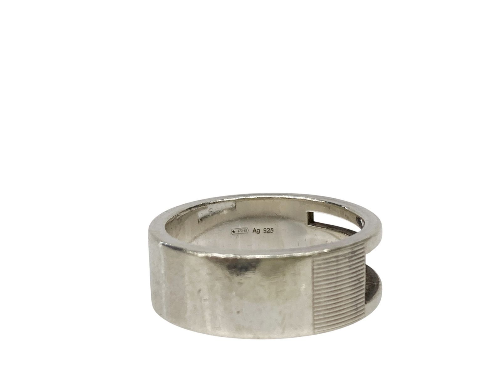 GUCCI (グッチ) 22号 ブランデッドリング Gリング アクセサリー 指輪 